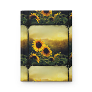 Sunflower Hardcover Journal Matte