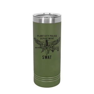 Plant City SWAT Skinny Tumbler (22oz)