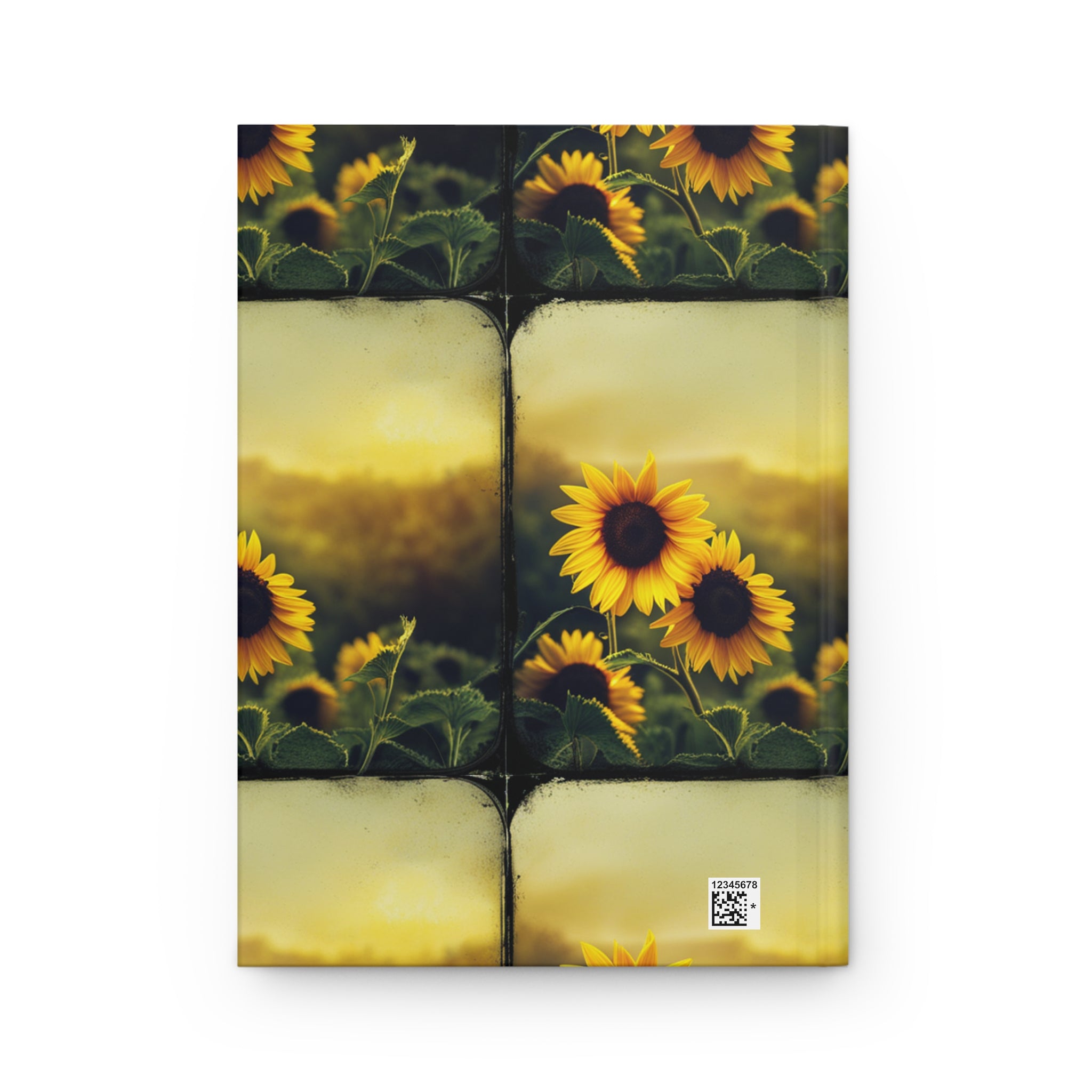 Sunflower Hardcover Journal Matte