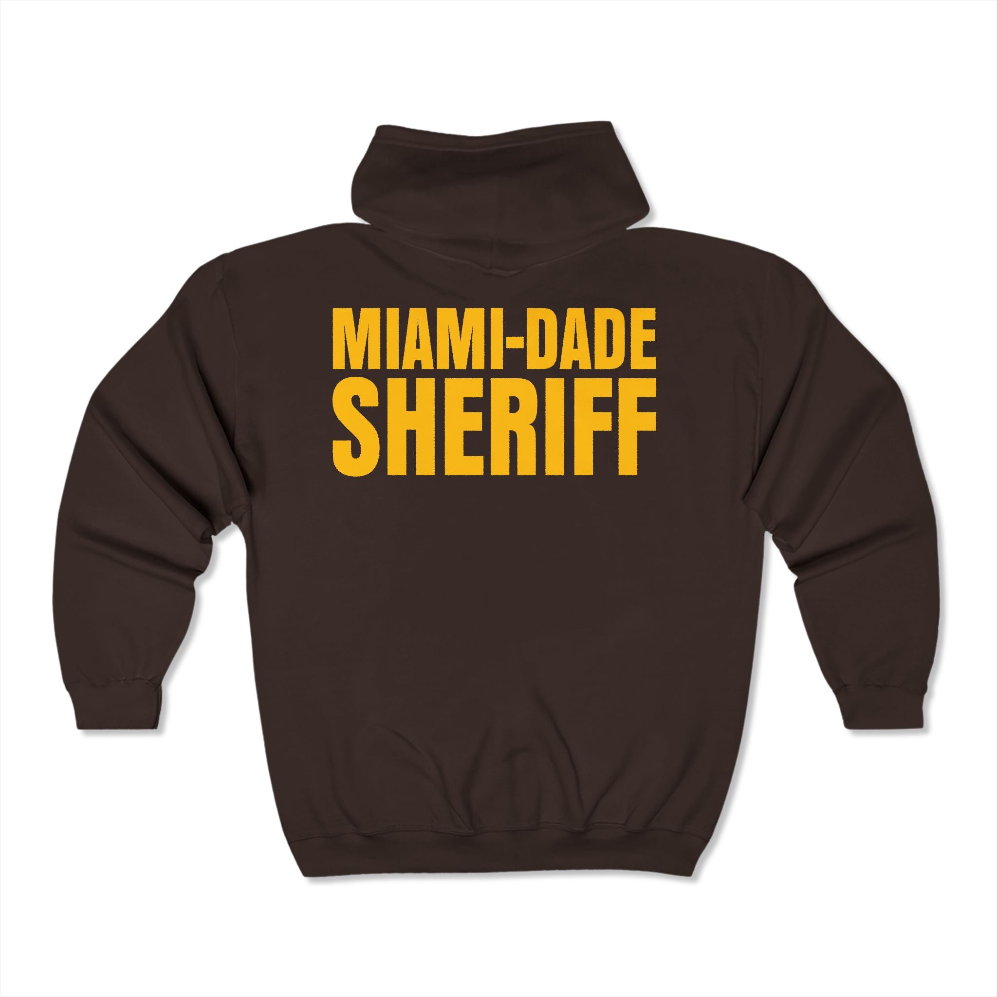 Supervisor Brown MDSO Full Zip Hoodie