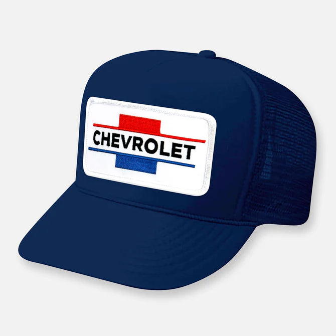 Navy Blue Chevy Trucker Hat
