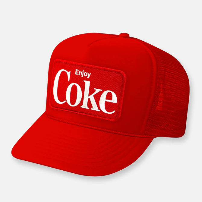 Enjoy A Coke Trucker Hat