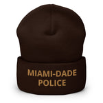 Miami Dade Brown Beanie