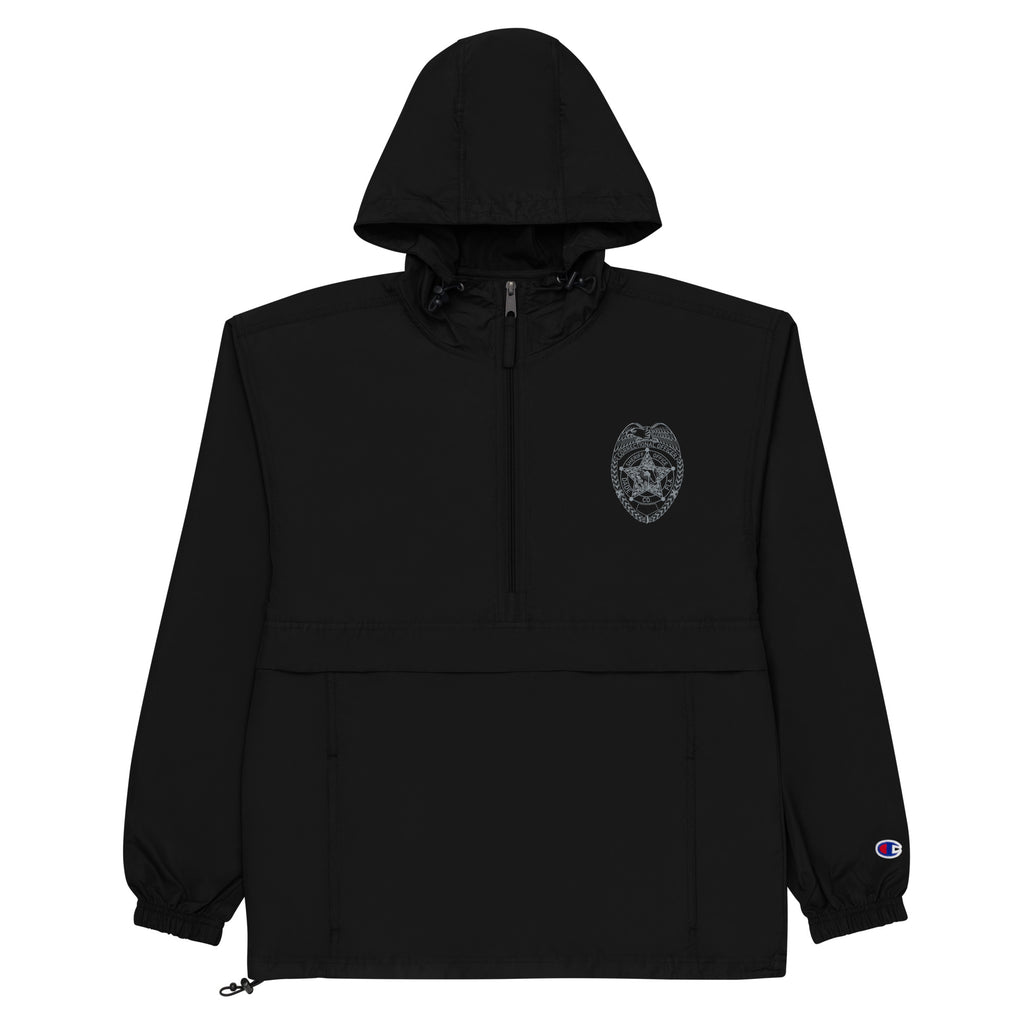 Miami Dade Corrections Badge Embroidered Champion Packable Jacket