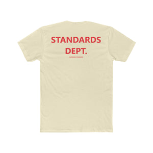 Fitted Superior Standards apparel department Dept. T-shirt 