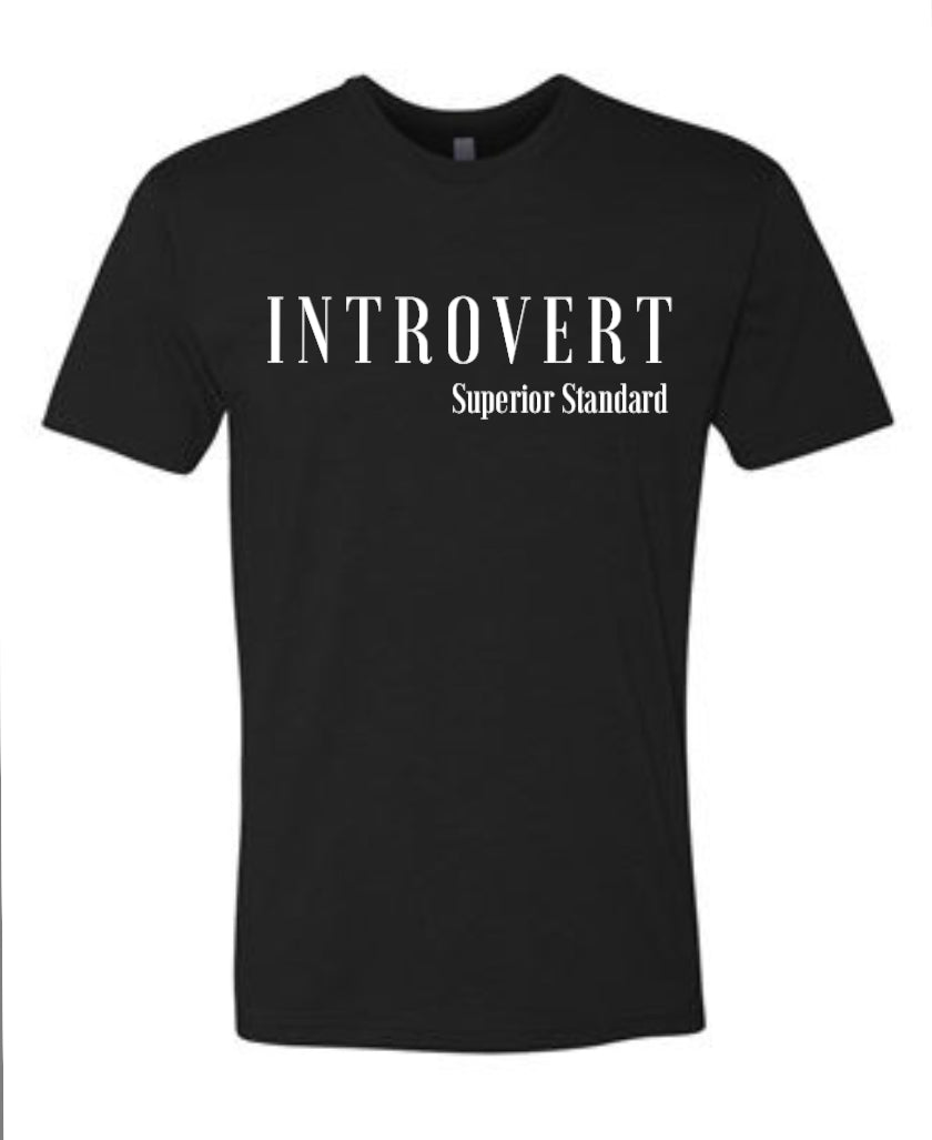 Introvert 
*Unisex Shirt Mock-up
