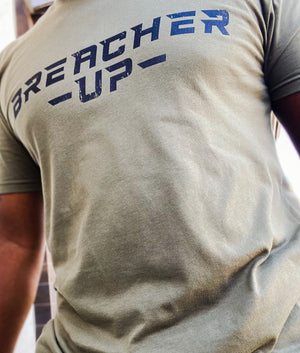 Breacher Up (T-Shirt) (OD Green) (Tactical)